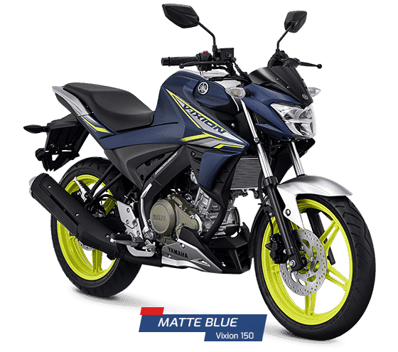 Vixion 150 Matte Blue