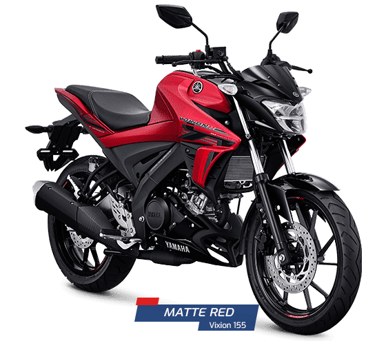 Vixion 155 Matte Red